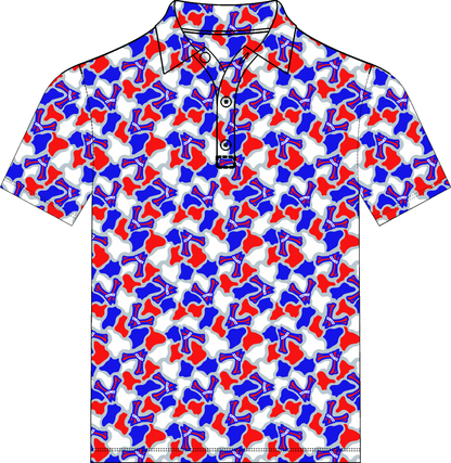 Voodoo Logo Camo Polo